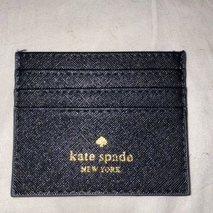 Kate spade black card holder 🖤